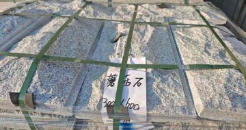 荆州芝麻白蘑菇石，自然面