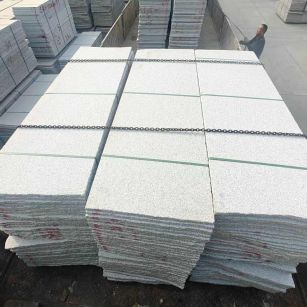 荆州芝麻白毛板，石材毛板