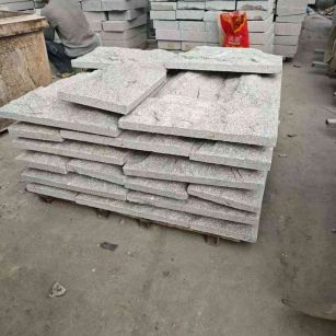 荆州芝麻白蘑菇石，自然面