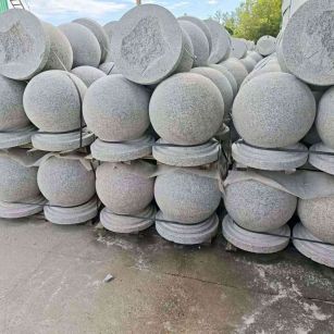 荆州圆球石球挡车球