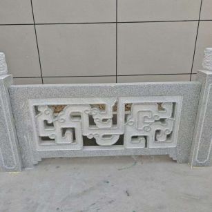 荆州芝麻白河道栏杆 桥栏杆