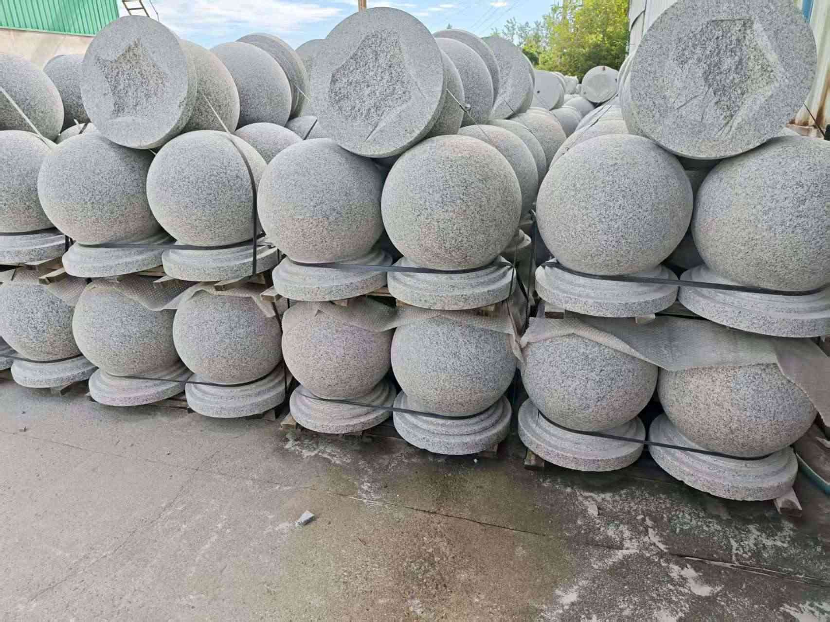 荆州圆球石球挡车球