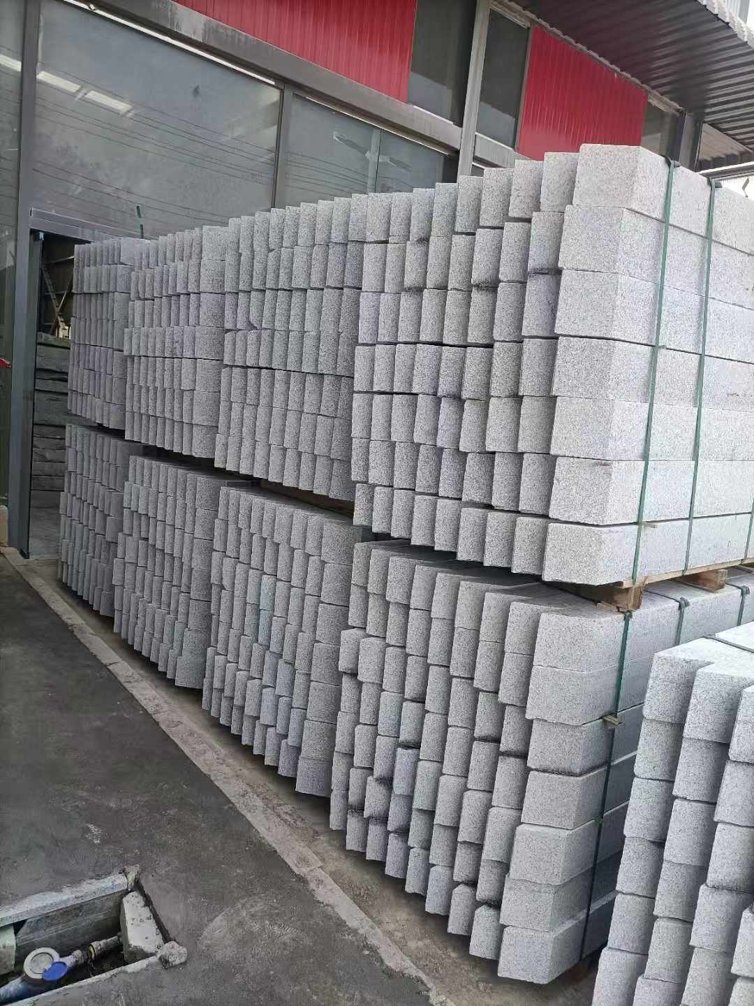 荆州芝麻白树围石 树池