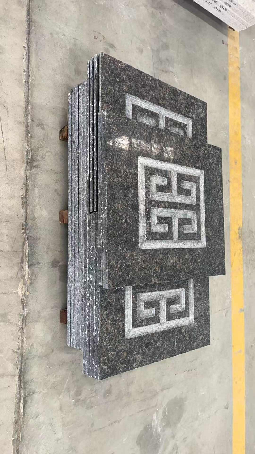 荆州英国棕回纹雕刻版